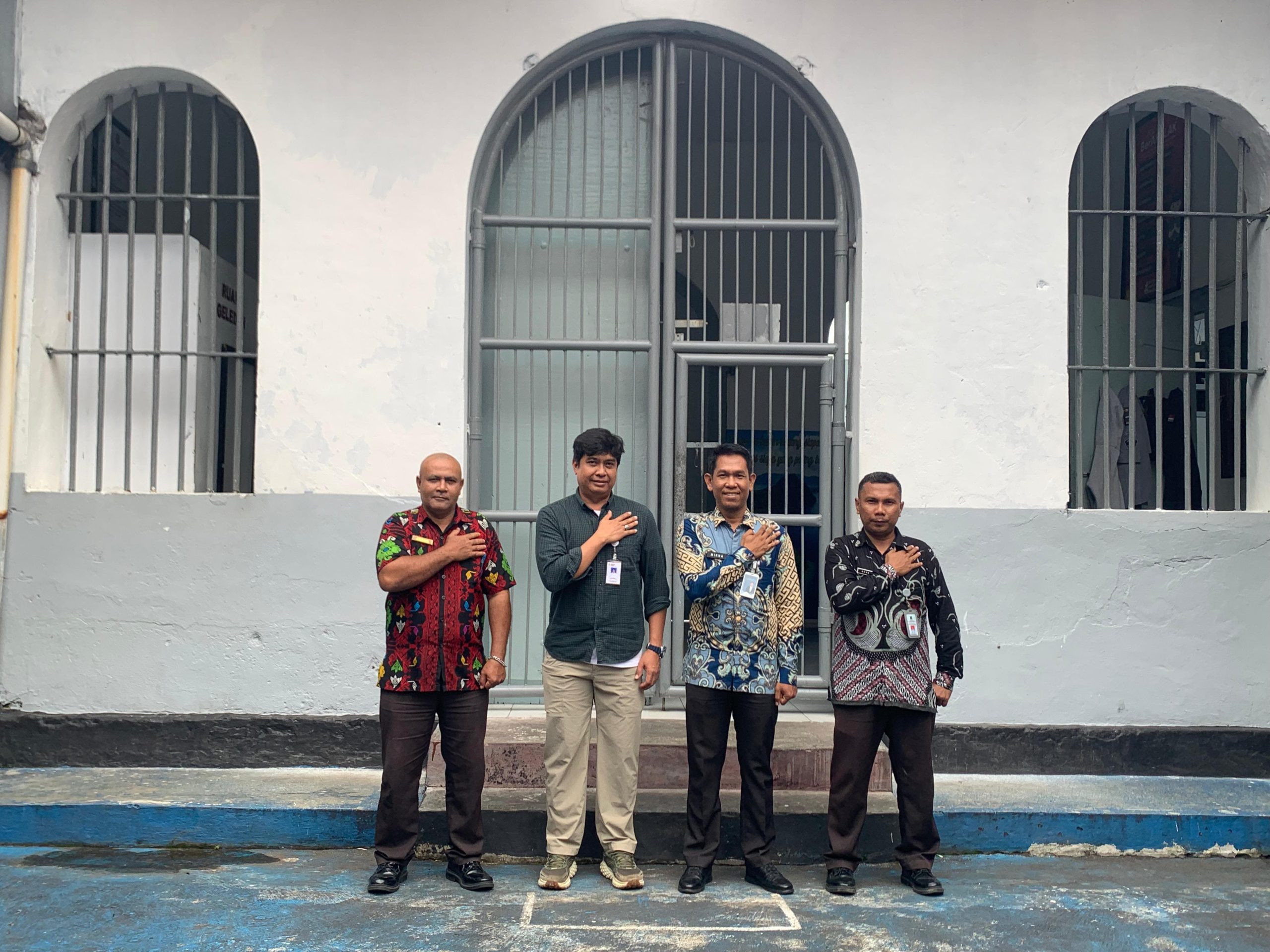 Membangun Sinergi : Lapas Bandanaira Sambut Kunjungan BPK Wilayah XX